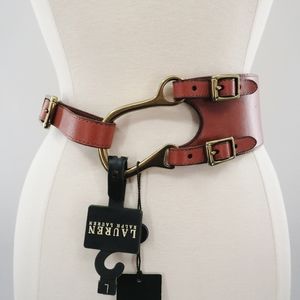 Lauren Ralph Lauren Brown Leather Belt